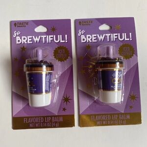 BOGO: So Brewtiful! Iced Coffee Flavor Lip Balm (Purple & White)